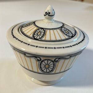Vintage Wedgwood Etruria sugar bowl trinket dish Art Deco